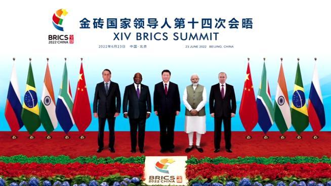 Con Una Foto De Grupo Virtual Comienza La Xiv Cumbre Del Brics Cgtn