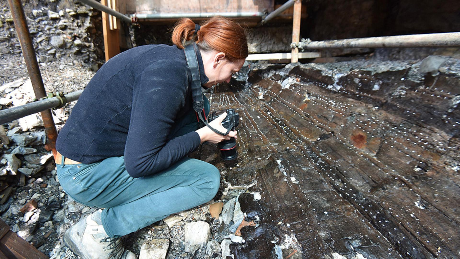 Barco cosido romano de 2.000 años de antigüedad descubierto en Croacia